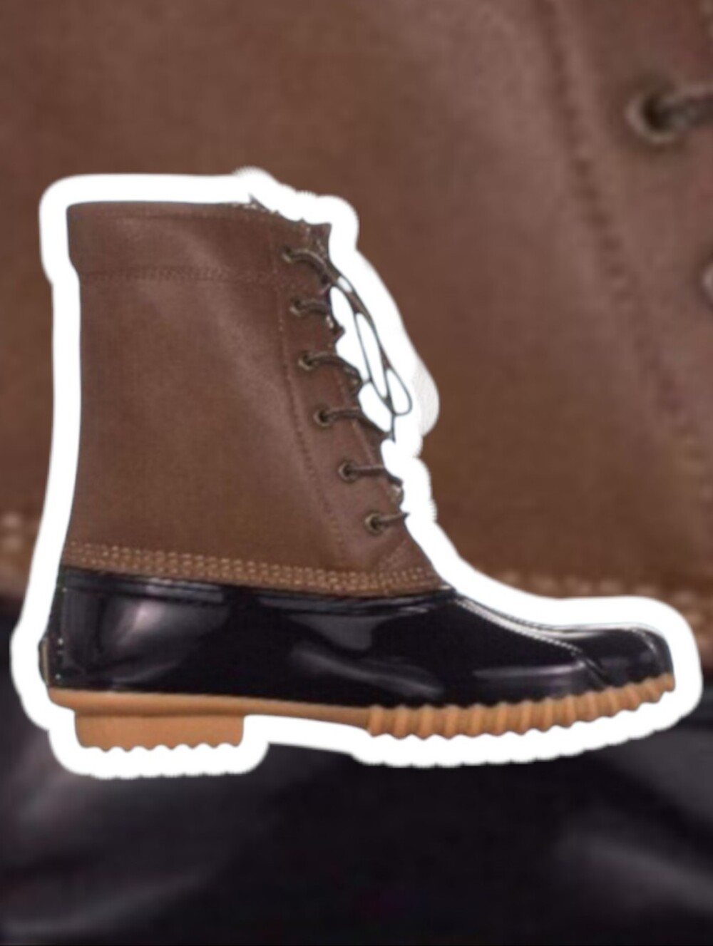 (NIB) The Original Duck Boot® By Sporto® Ariel Women's Rain Boot - Size 10M